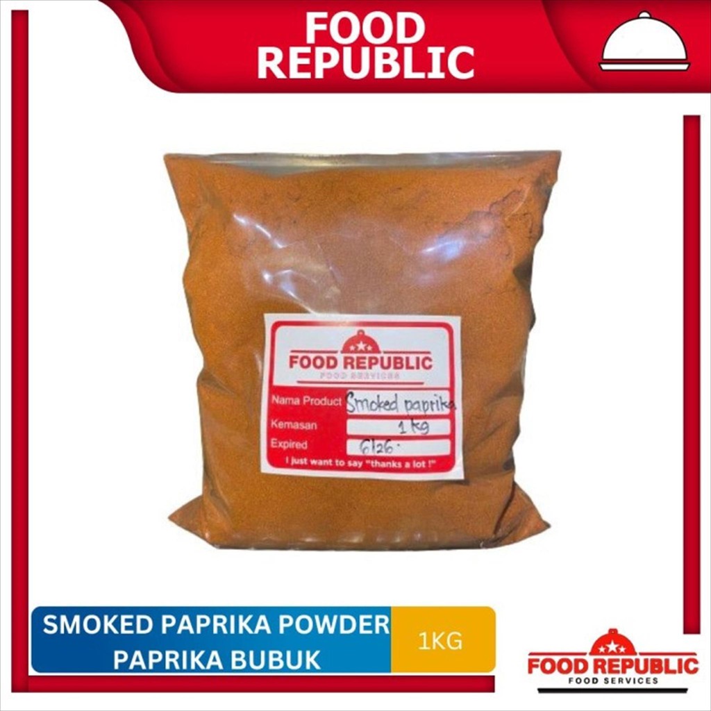 

Smoked Paprika Bubuk / Capsicum Smoke / Bell Pepper Powder 1 KG Import