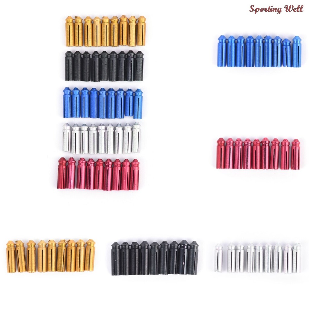 9pcs/lot Aluminum Alloy Darts Flight Savers Dart Wing Tail Protector Steel Soft Tip Accessories 5 Co