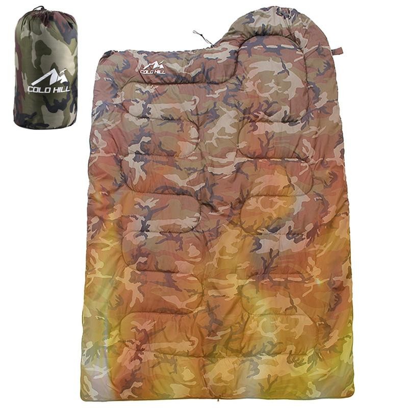 Camping Sleeping Bag Ultralight Waterproof 4 Season Warm Envelope Backpacking Sleeping Bags For Outd
