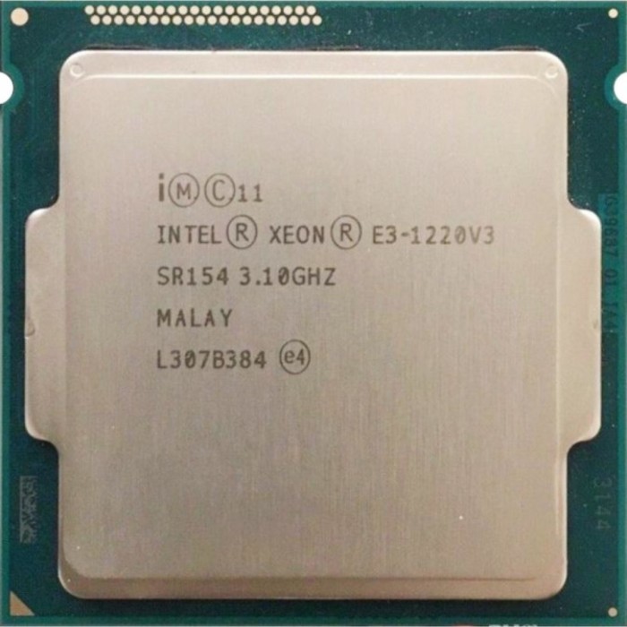 Prosesor Intel® Xeon® E3-1220 v3 SOCKET LGA 1150 SNC