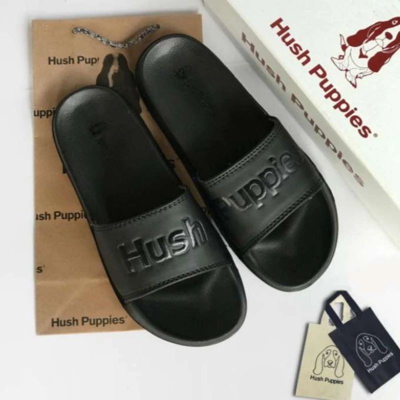 Sandal Slide Hush Puppies Pria Wanita Sandal Slop Hush Puppies Sandal Slip On Hush Puppies