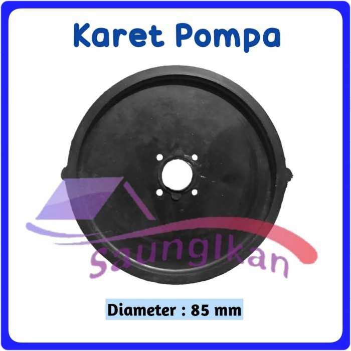 Karet Membran Diaphragma Spare Part Pompa Aerator RESUN LP 100