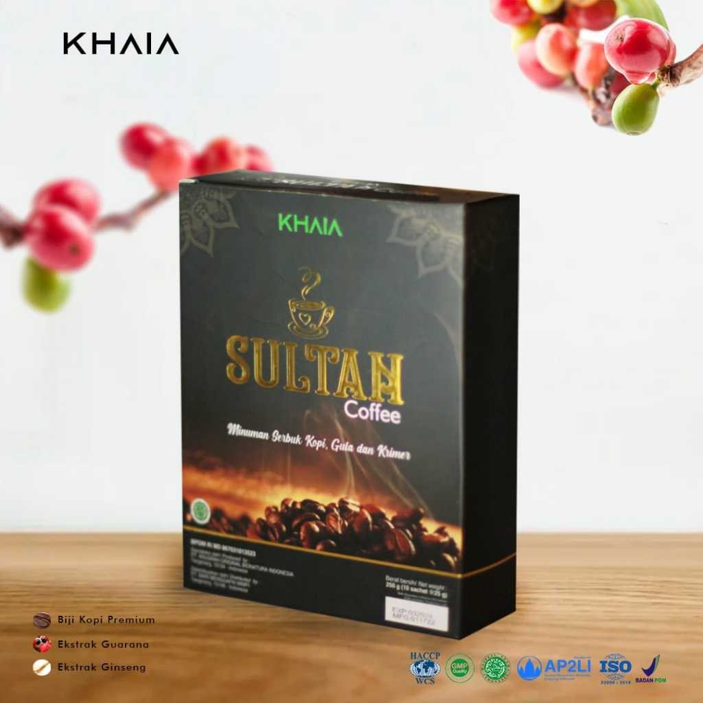 

Kopi Sultan Original Coffee Sultan 1 BOX isi 10 Sachet
