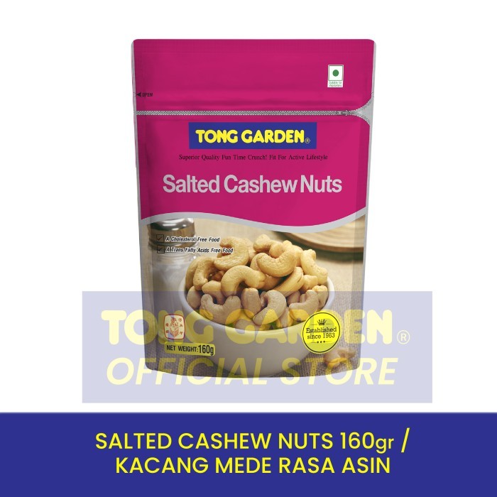 

Best Seller Tong Garden - Salted Cashew Nuts 160gr