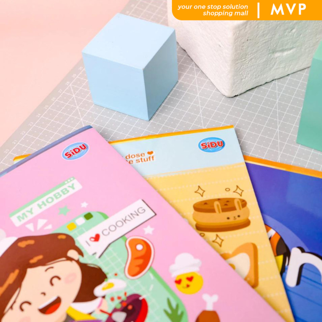

MVP Buku Tulis SIDU 38 Lembar Dan 58 Lembar Buku Tulis Sekolah 1 Pcs