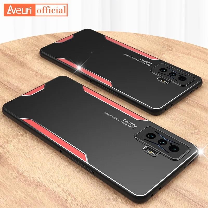 For Xiaomi Poco F3 F4 GT X3 NFC F2 M3 M4 Pro 5G Redmi K40 Pro K50 case Matte Cover TPU Hard Aluminum