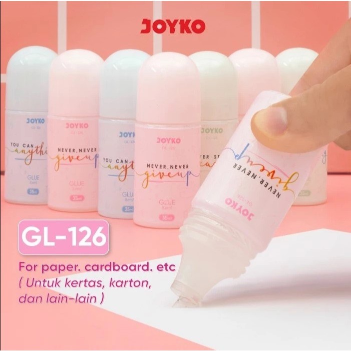 

[1 Buah] Liquid Glue - Lem Kertas Cair Joyko GL-126 35ml