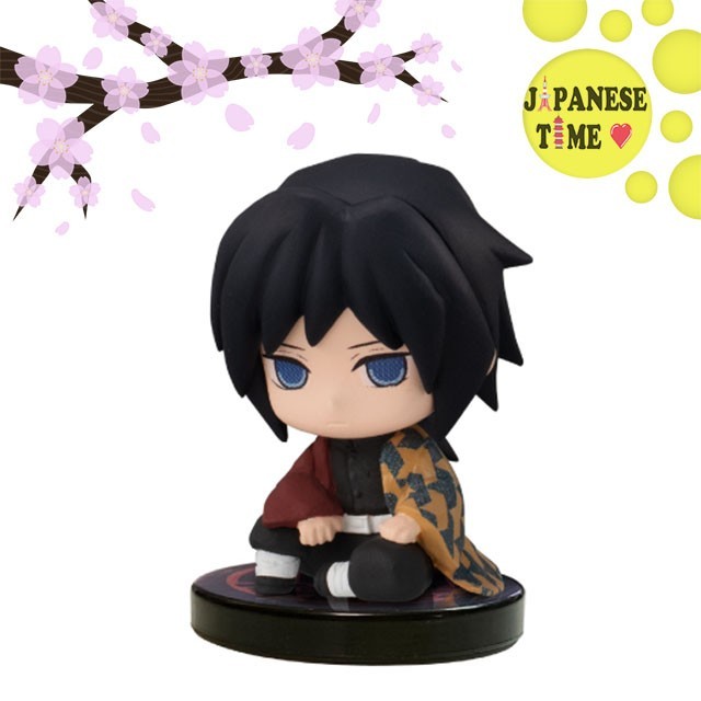 ONES BANDAI Gashapon Kimetsu no Yaiba Suwarasetai 2 Gacha - Giyu Tomioka