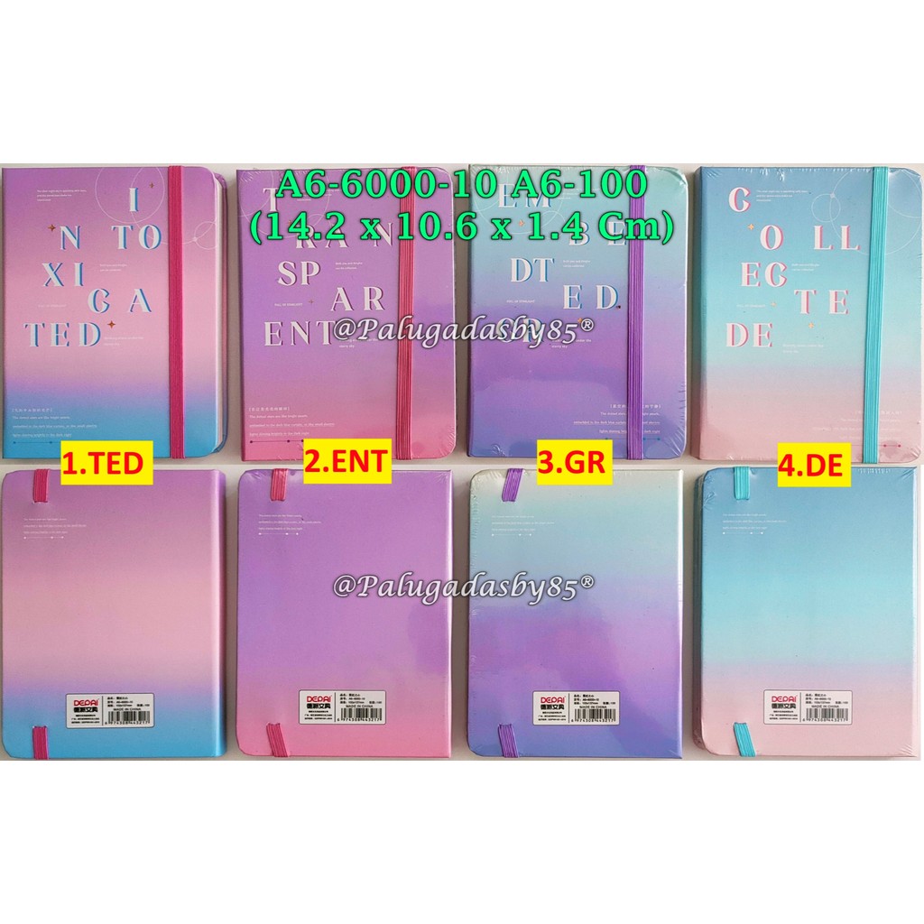 

(1 Biji) Buku Agenda Tali A6 100 Lembar 14.2 x 10.6 x 1.4 Hard Cover / Agenda Tali GXIMP A6-6000-10