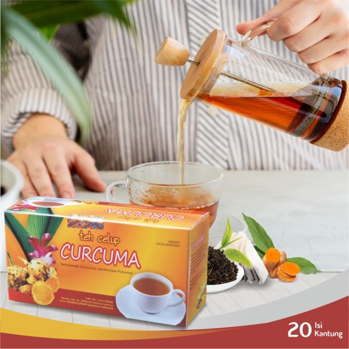 

Teh Celup Curcuma Temulawak Herbal Tazakka Original BPOM isi 20 Kantun Meningkatkan Nafsu Makan Mengontrol Kolesterol