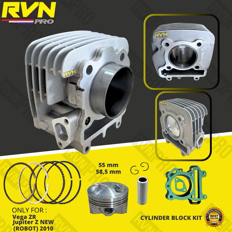 BLOK SEHER BORING BORE UP VEGA ZR VEGAZR JUPITER Z NEW ROBOT 2010 58,5MM 58 MM 55MM 55 MM RVN THAILA