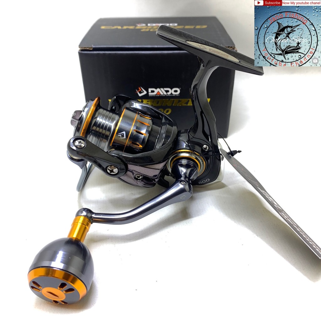 PROMO Reel Daido Carbonized 800-6000 Power handle