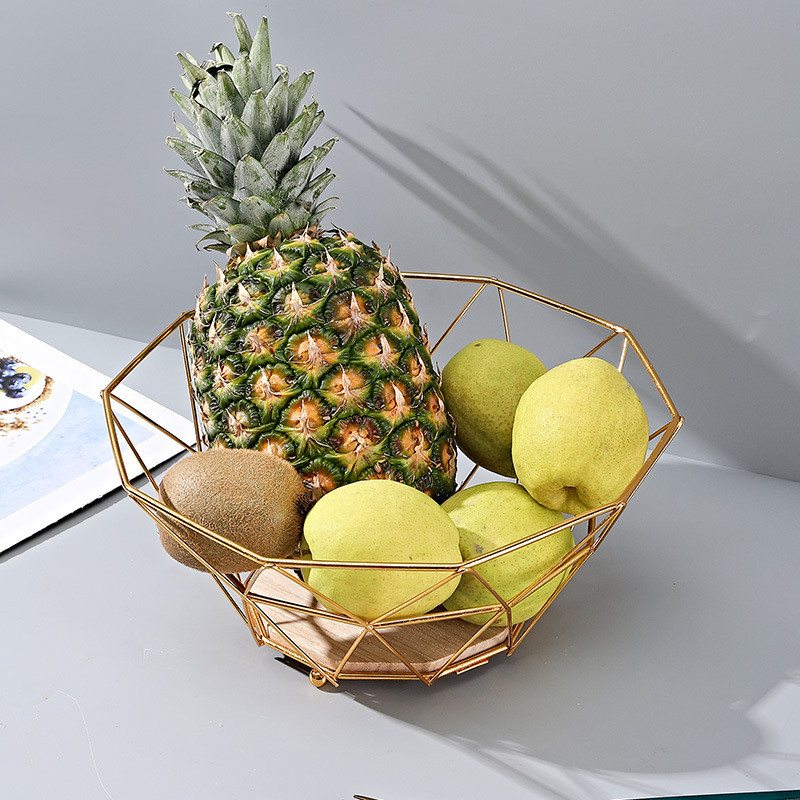 SerbaSerbi - Keranjang Buah Stainless Steel Panier Wire Fruit Keranjang Buah Wadah Buah Serbaguna Hi