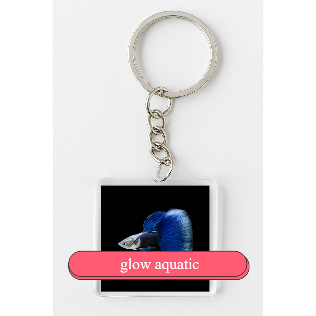 HB BLUE GUPI GUPPY SEPASANG GANCI