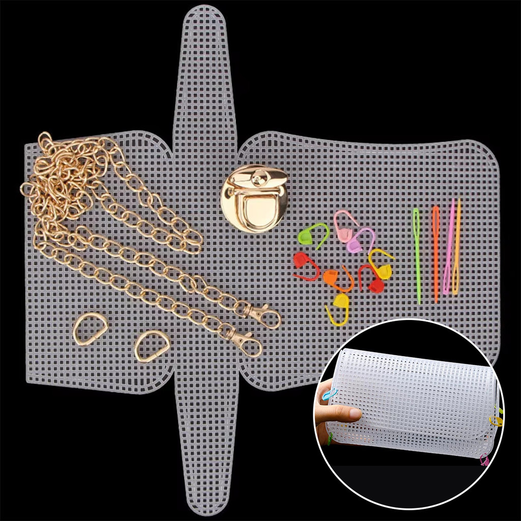Harga/Pc Kanvas Plastik Tas lock/deer/pearl Shapes Plastic Canvas Clutch tas wanita terbaru 2025