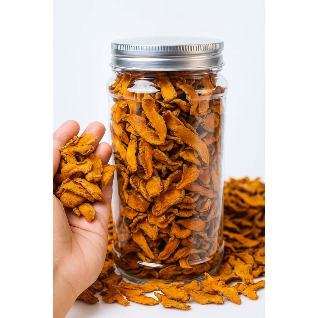 

Kunyit Kering Iris Premium – Rempah Dapur Alami 100% Asli – Untuk Masakan & Herbal 100g Tanpa Bahan Pengawet | Aroma Harum | Cocok Untuk Masakan & Jamu