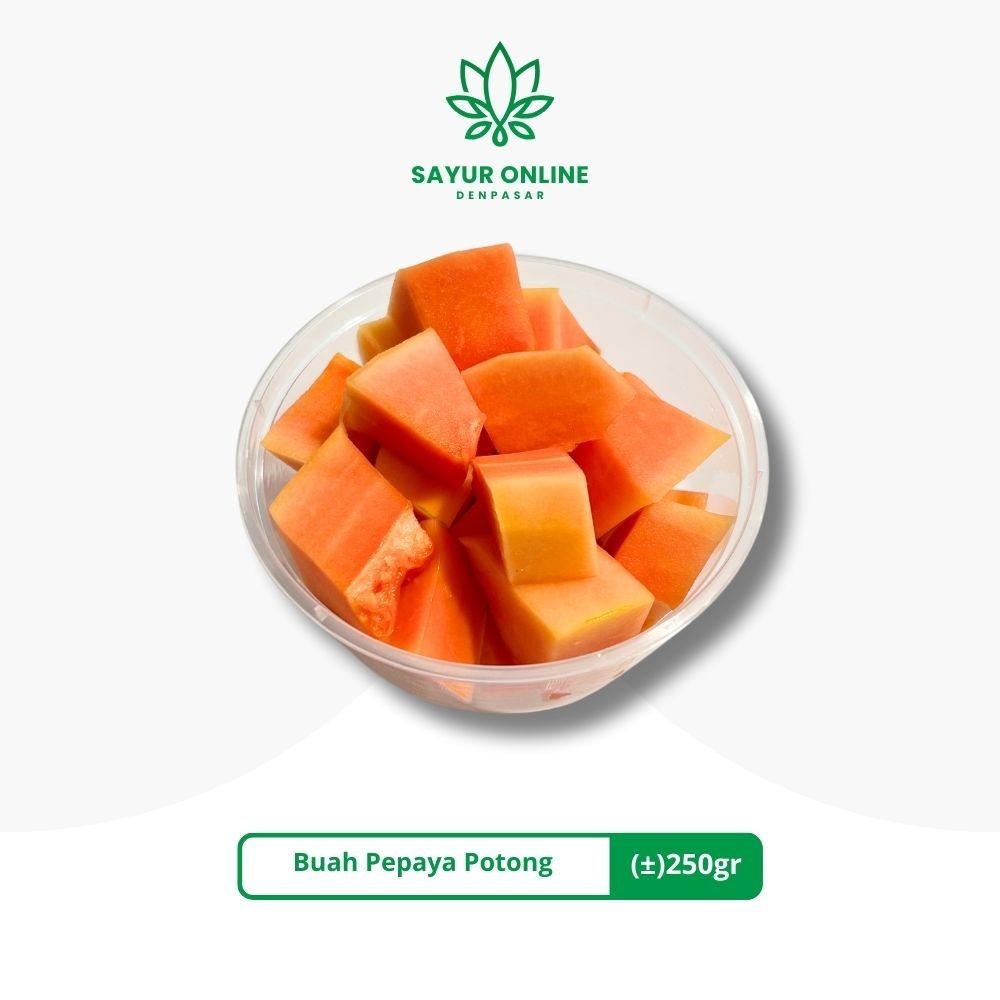 

New Buah Pepaya Potong 250gr - Sayur Online DenpasarPremium