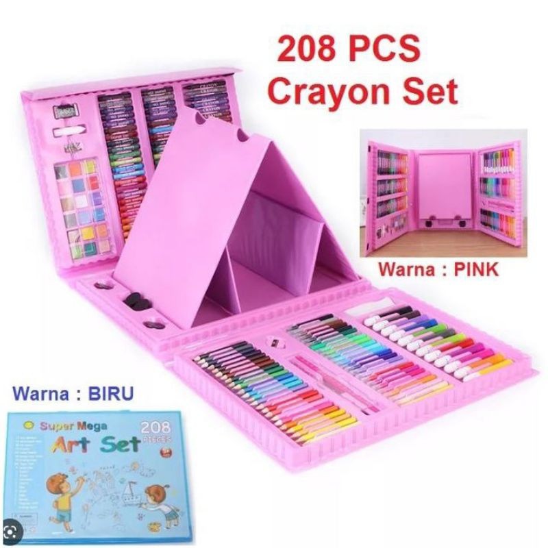 

Jual Crayon Set 208Pcs/Alat Menggambar Anak Isi 208 Pcs/Alat Lukis AnakCO