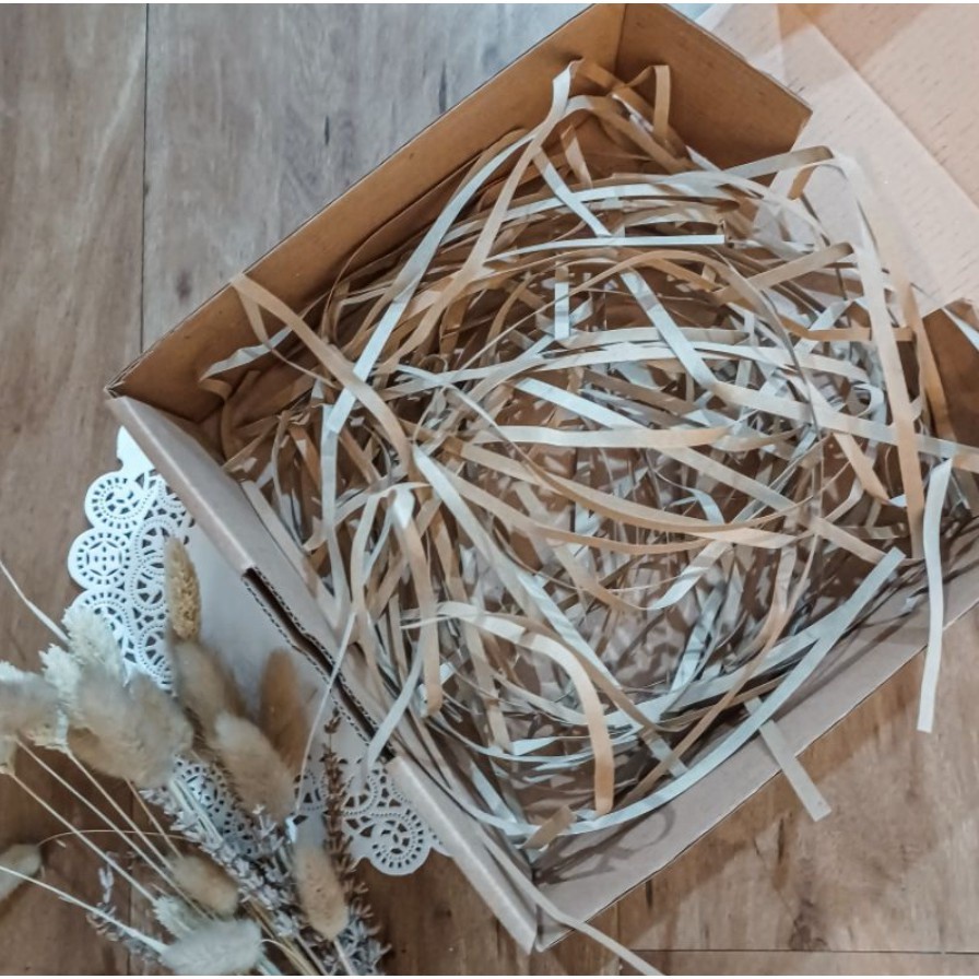 

KERTAS CACAH | Shredded Paper | Kertas Serut | Kertas Potong | Kertas Samson | Kertas Isian Box Kardus Hampers (TANPA DUS)