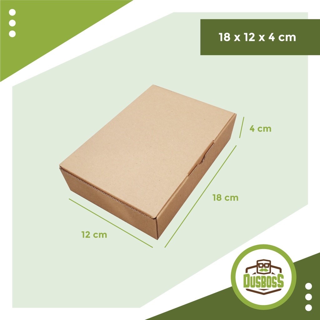 

Kardus 18 x 12 x 4 cm....Die Cut kotak aksesoris-dll model box pizza
