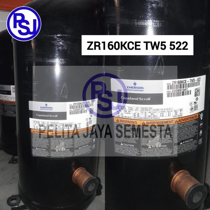 Kompresor AC Copeland ZR160KCE-TW5-522 / Compressor Copeland ZR160KCE-TW5-522 / COPELAND ZR160KCE