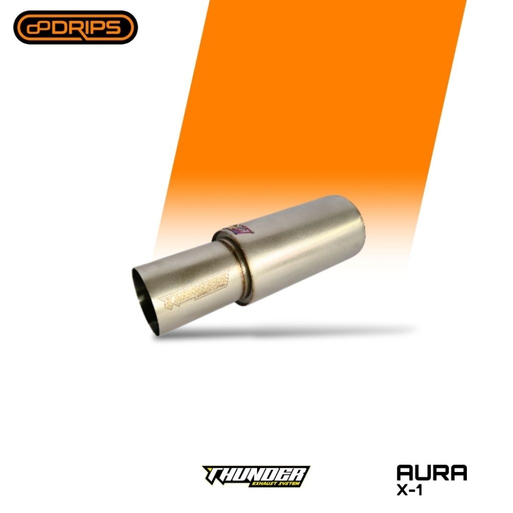 KNALPOT MOBIL THUNDER EXHAUST SYSTEM AURA X-1 SSS