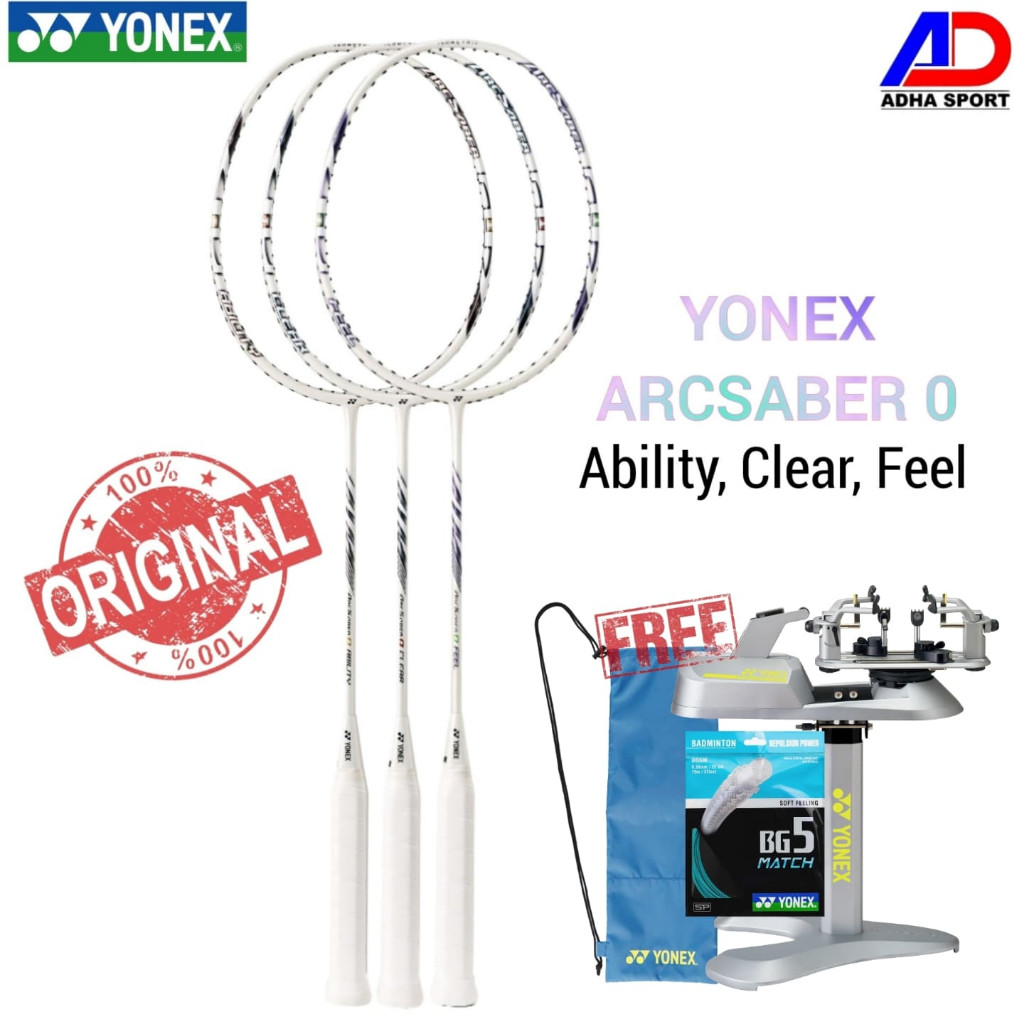 Yonex Arcsaber 0 Original Raket Badminton Bulutangkis