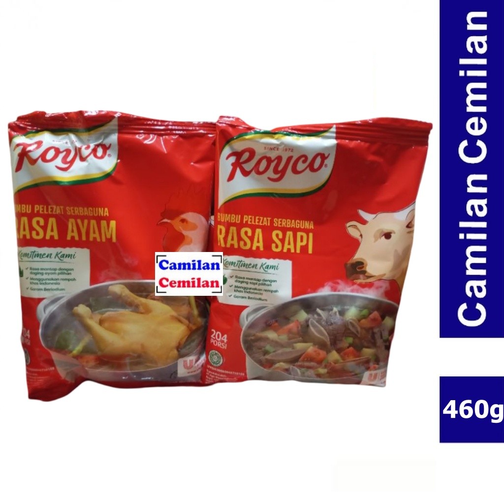 

Royco Bumbu Pelezat Ayam Sapi 460 gr