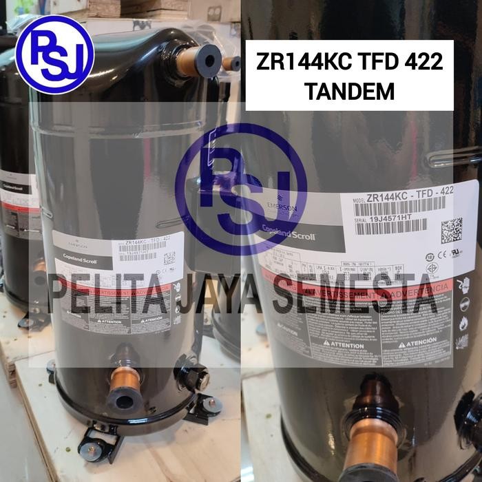 Kompresor AC Copeland ZR144KC-TFD-422 / Compressor Copeland ZR144KC / TANDEM