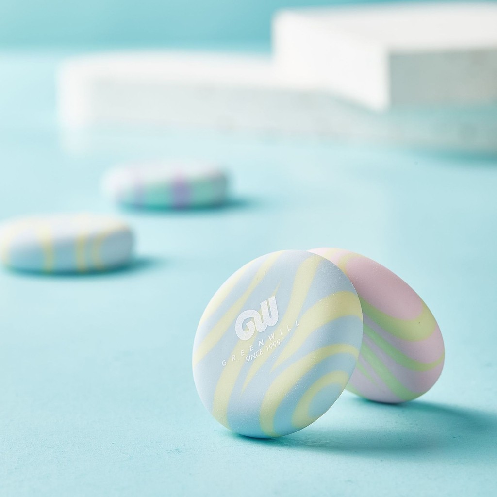 

Cute round multicolored eraser, durable and easy to erase, perfect for students and office