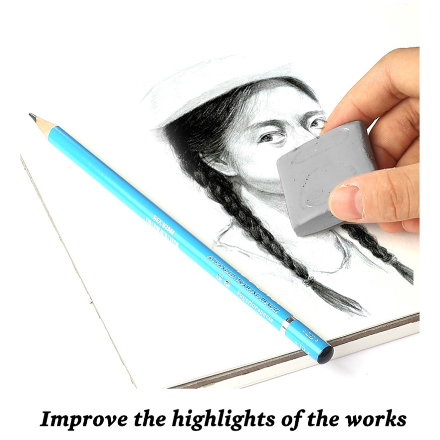 

Maries Plasticity Rubber Soft Eraser Wipe highlight Kneaded Rubber For Art Pianting Design Sketch Drawing Plasticine Stationery