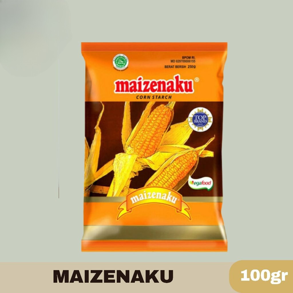 

Maizenaku / Tepung Maizena Corn Starch/ Pati Jagung / Tepung Maizena Kemasan 100gr