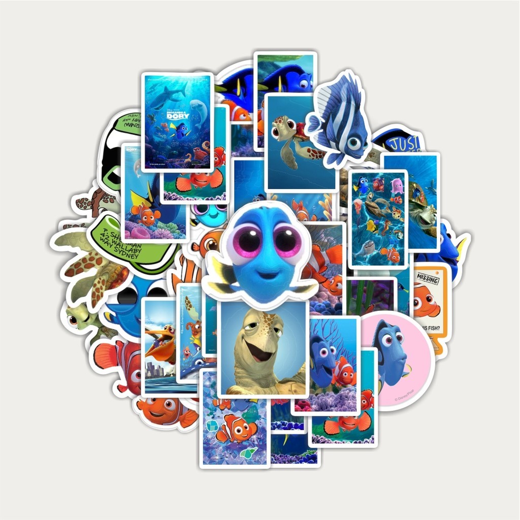 

Sticker Pack Stiker Ikan Nemo | Sticker TUMBLR | Stiker LAPTOP KOPER HELM