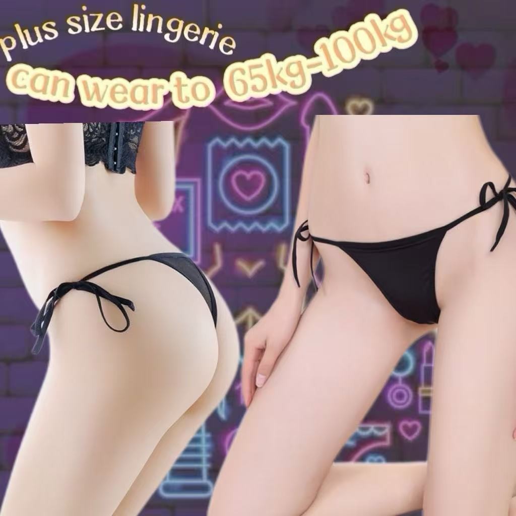 local delivery lingerieing wanita hot jumbo Sexy transparanRenda Gstring Jumbo Bigsize Gstring G str