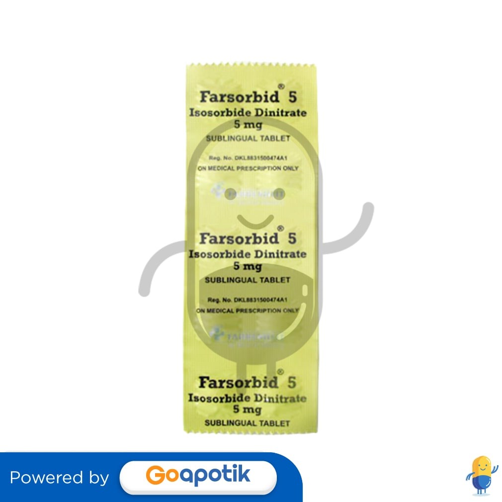 Farsorbid 5 Mg Tablet Strip