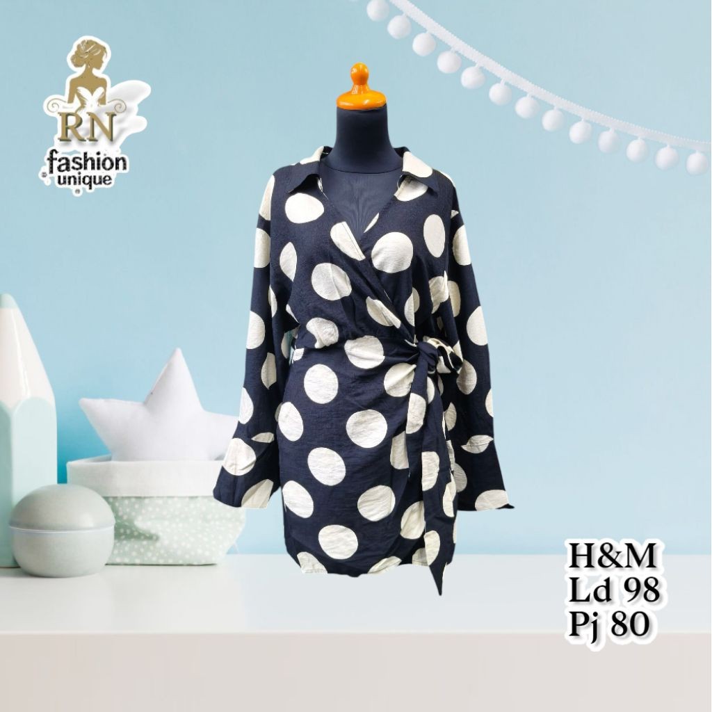 kemeja kimono preloved