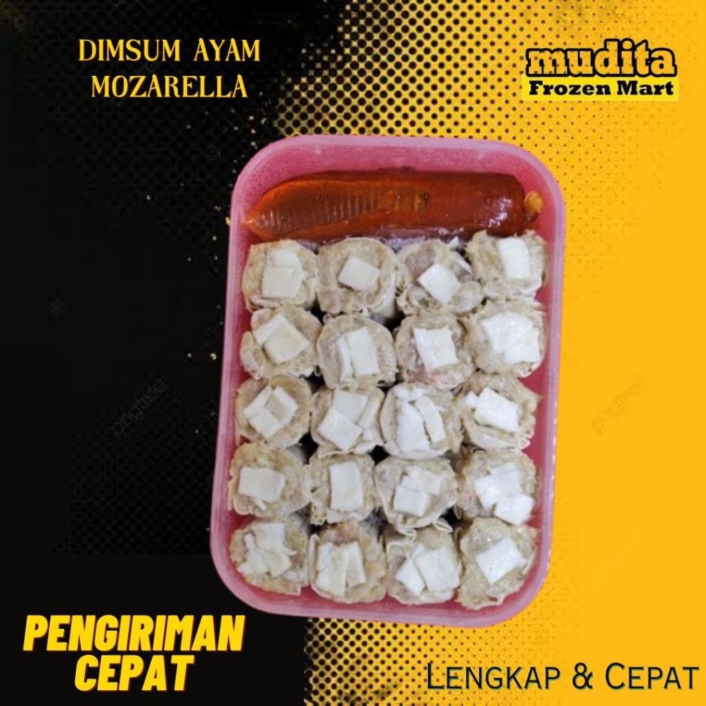 

Dimsum Ayam Mozarella isi 20 Frozen