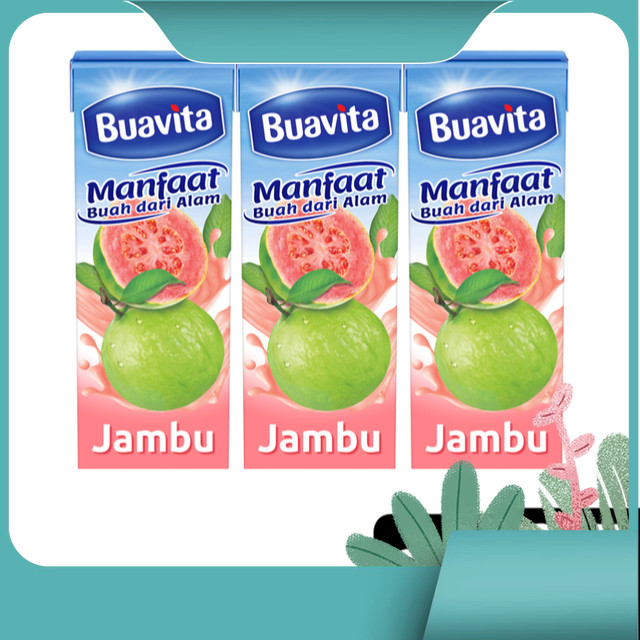 

Buavita Minuman Sari Buah Guava 245 ml x3
