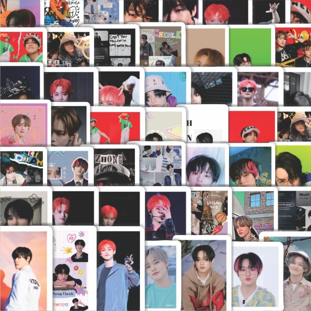 

Stiker Cutting Pack Stiker Poster NCT Chenle Isi 100Pcs Series Aesthetic Lucu Keren Untuk Koper Bahan Vynil