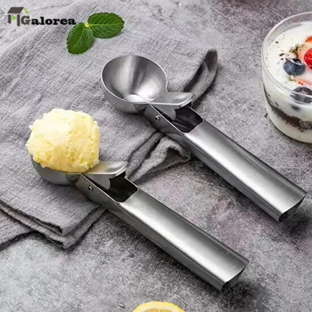 

Galorea Sendok Es Krim Stainless Steel / Ice Cream Spoon / Skup Es Krim/ Sendok Scoop Es Krim dan Buah