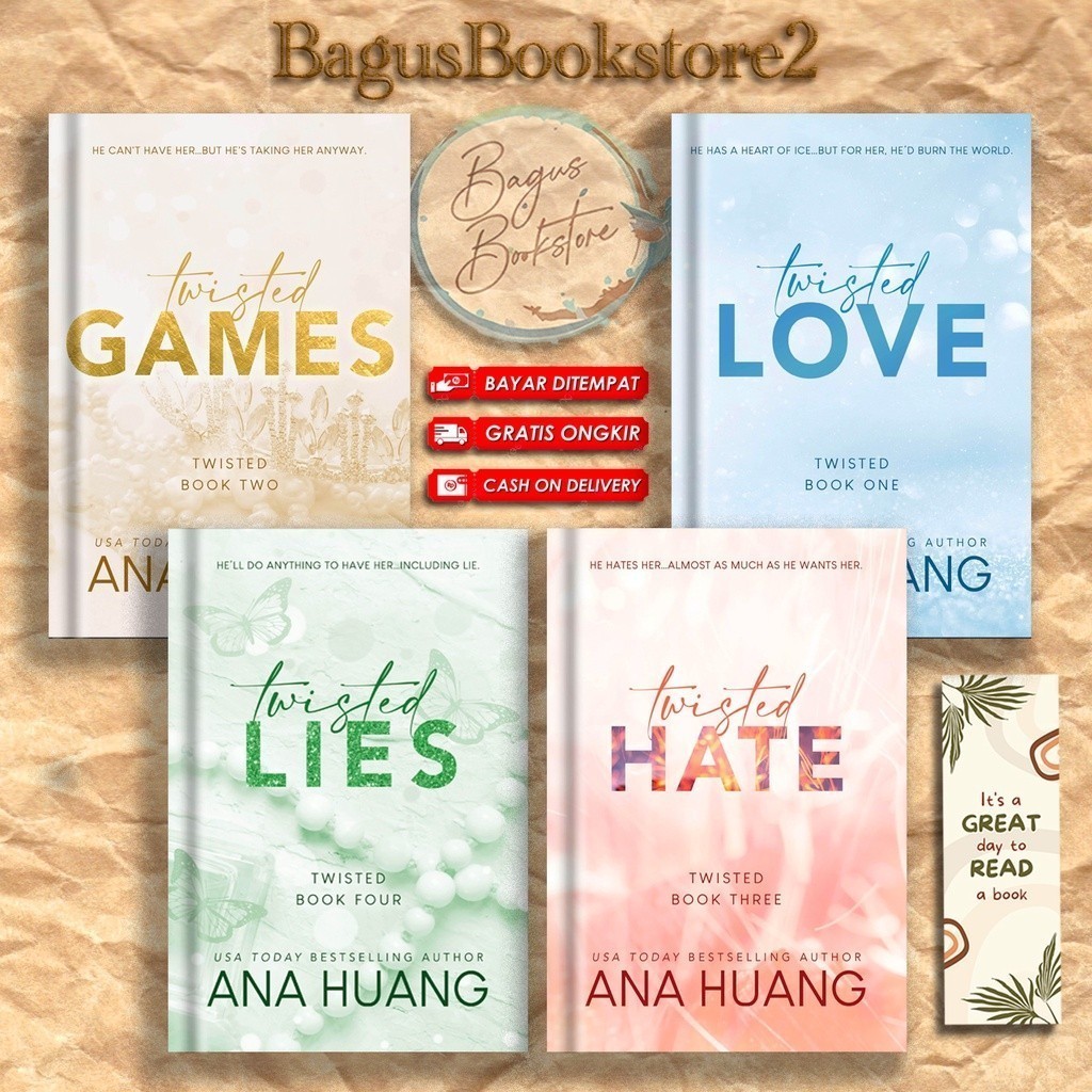 Twisted Love Twisted Games Twisted Hate Twisted Lies - Ana Huang (English) - bagus.bookstore