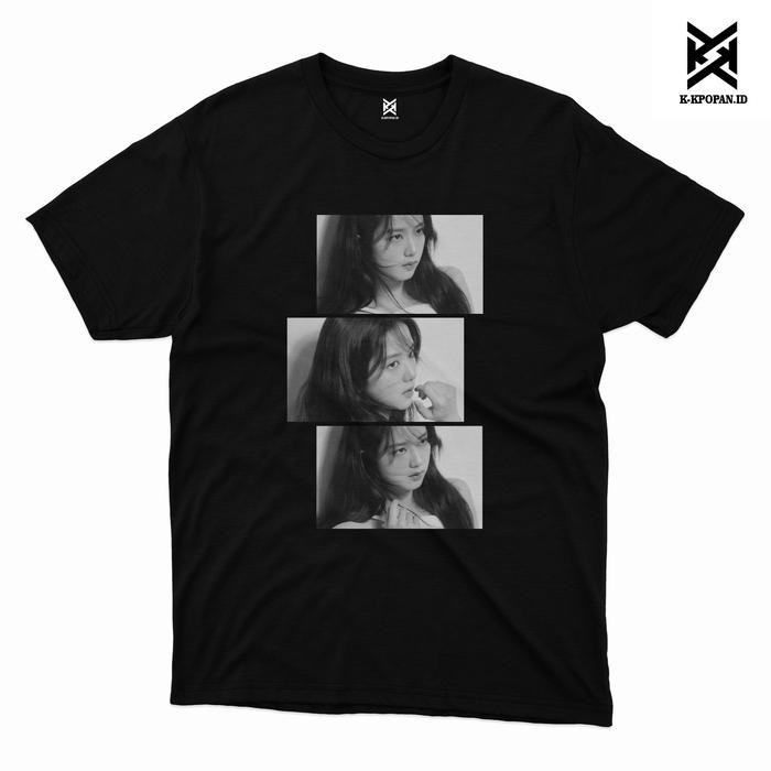 [COD] KAOS JISOO BLACKPINK T-SHIRT KPOP JISOO BLACKPINK - HITAM, S
