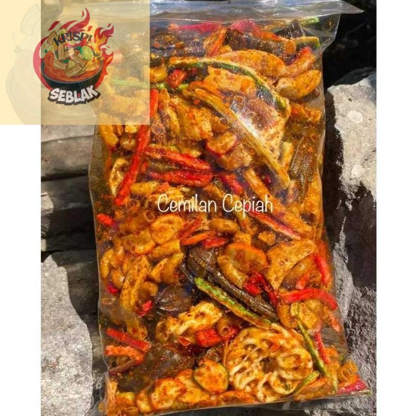 

Seblak krispi kerupuk seblak campur mix/seblak campur seblak beton/kerupuk jengkol/kerupuk rafael/basrengviral