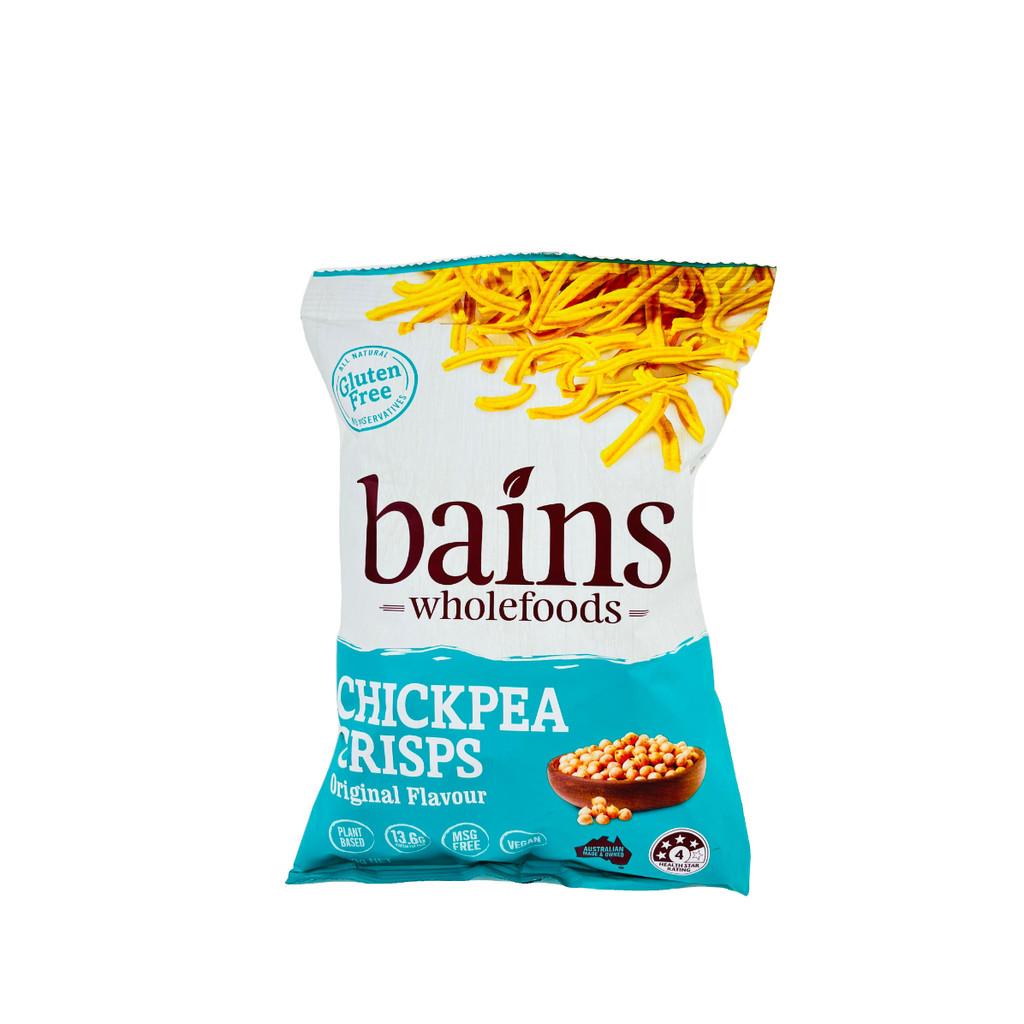 

Bains Wholefoods Chickpea Crisps Original Flavour 100Gr