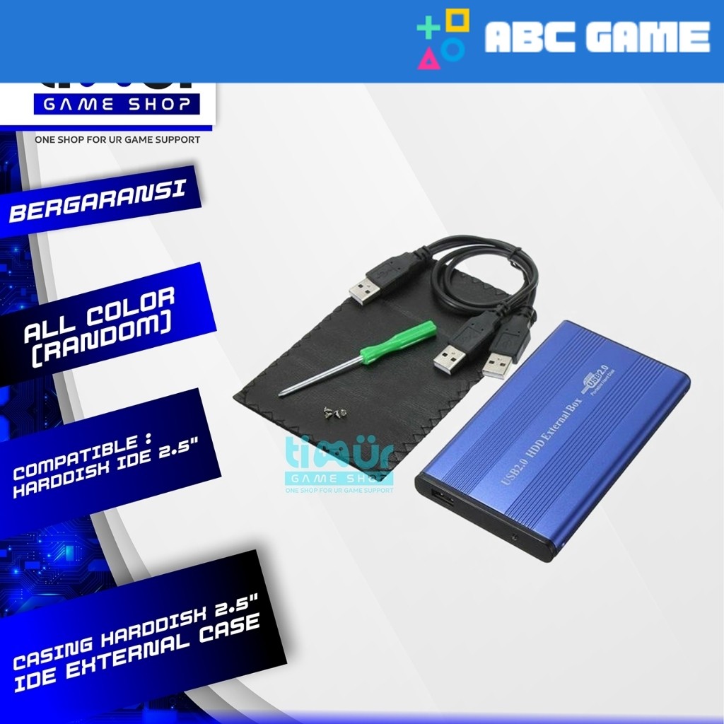 Casing Harddisk Hardisk HDD 2.5" IDE External Eksternal Case Laptop PS2 PS3