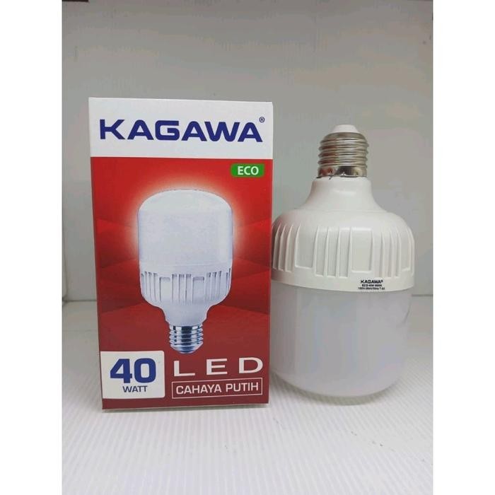 Lampu Led Kagawa Eco Capsule Jumbo 60 Watt Ekonomis Super Murah White - 40 Watt
