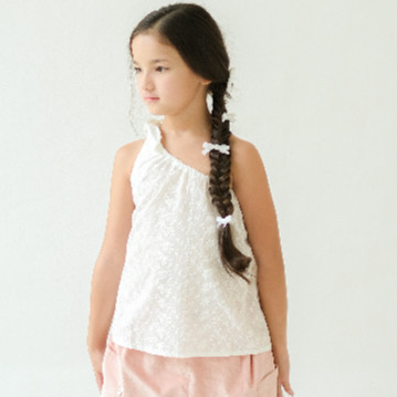 ARUMBINA Alice Top | Atasan Anak Perempuan One Shoulder | Monami