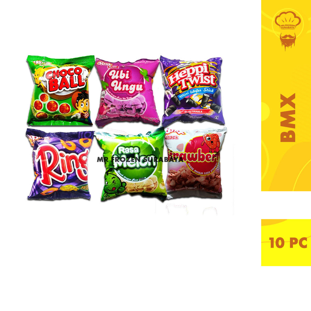

Snack BMX Ring Sereal Aneka Rasa Isi 10 pc
