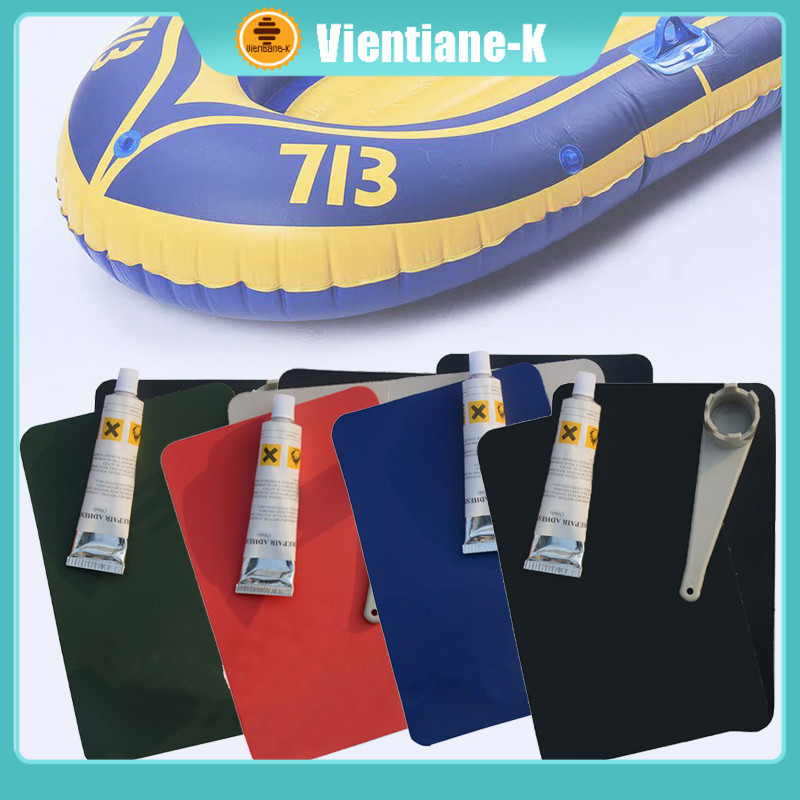Lem Perahu Karet Kit / Lem Penambal Perahu / Repair Kit Lem Kolam Renang
