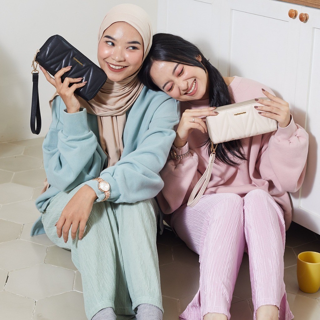 Dompet Panjang Wanita Genny Wallet Sophie Martin Ori Kualitas Terjamin